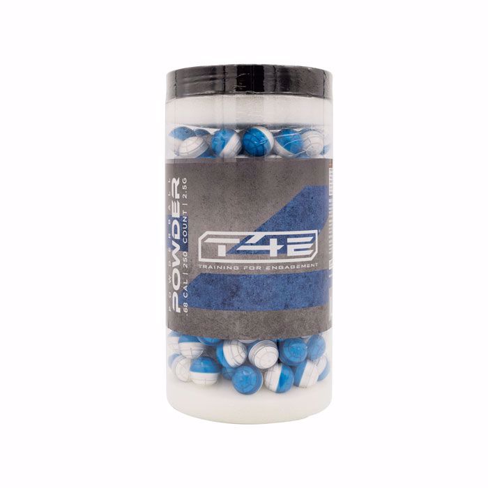 Bolitas de Talco T4E Azul-Blanco Cal. .68 250 piezas