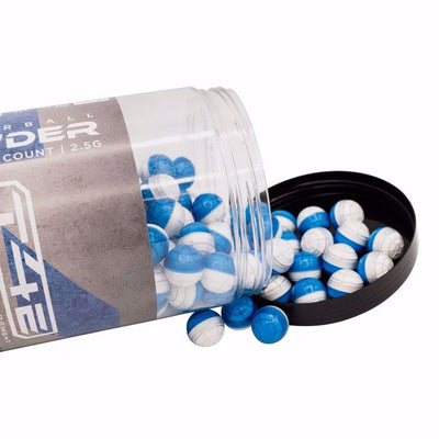 Bolitas de Talco T4E Azul-Blanco Cal. .68 250 piezas con tapa