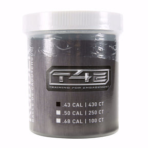 Bolitas de Caucho T4E Cal. .43 Negra 430 piezas - sportsguns