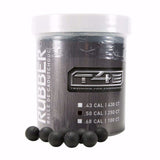 Bolitas de Caucho T4E Cal. .50 Negra 250 piezas - sportsguns
