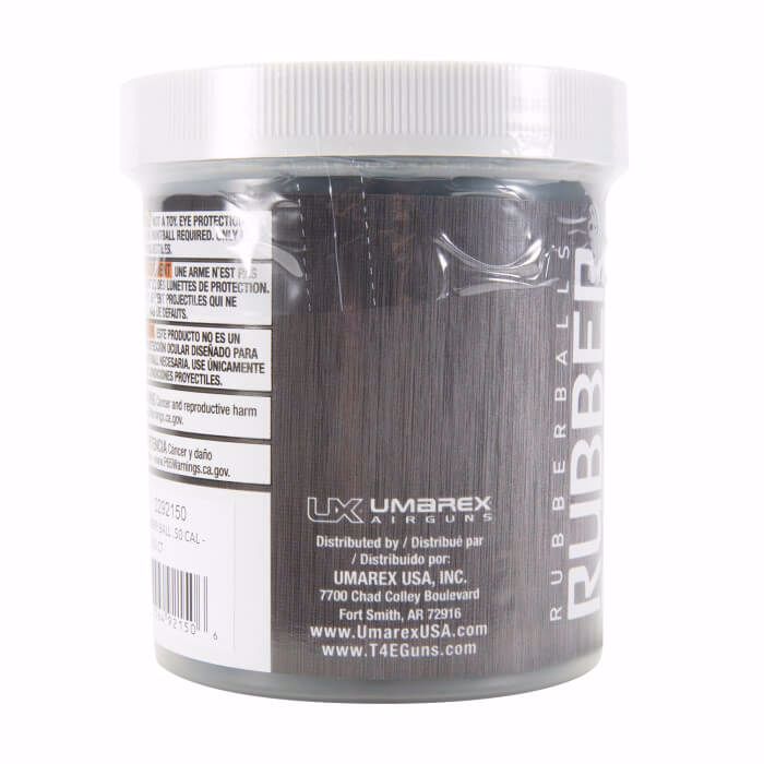 Bolitas de Caucho T4E Cal. .50 Negra 250 piezas - sportsguns