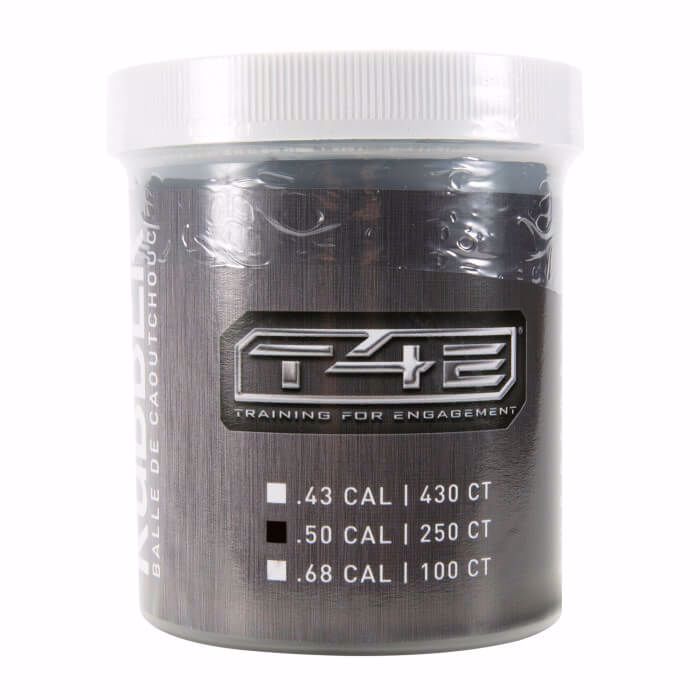 Bolitas de Caucho T4E Cal. .50 Negra 250 piezas - sportsguns
