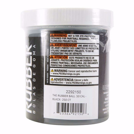Bolitas de Caucho T4E Cal. .50 Negra 250 piezas - sportsguns