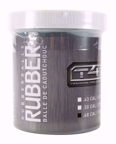 Bolitas de Caucho T4E Cal. .68 Negra 100 piezas - sportsguns