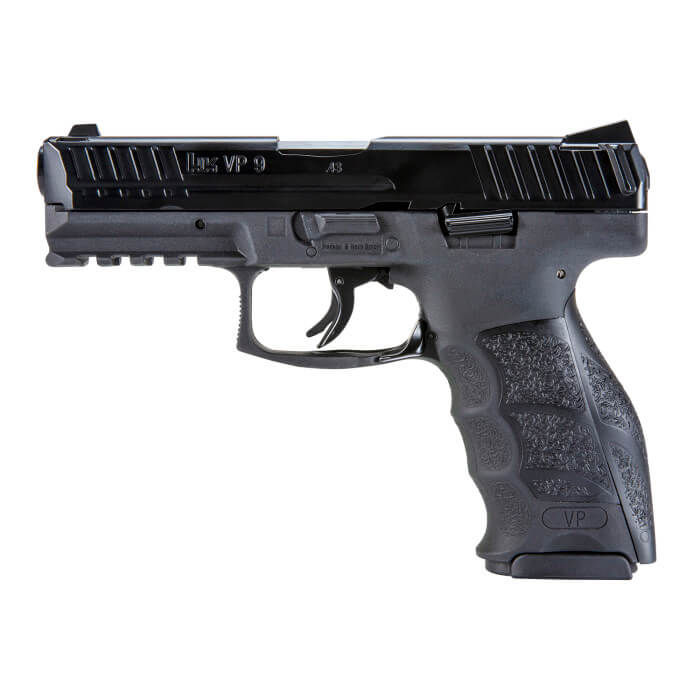 Pistola CO2 T4E Heckler & Koch VP9 Negra Marcadora Paintball calibre .43 11 mm