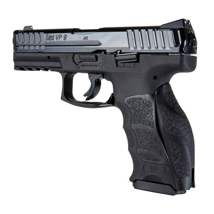 Pistola CO2 Marcadora T4E Heckler & Koch VP9 Negra Calibre .43 - Sportsguns