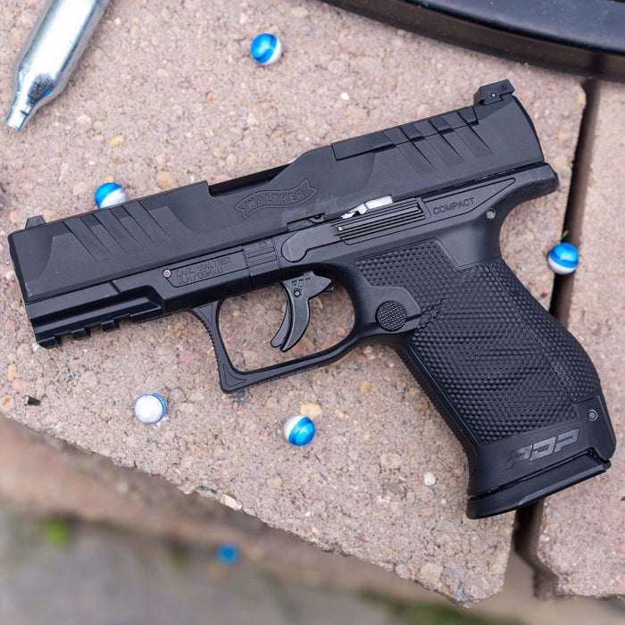 Pistola CO2 Marcadora T4E Walther PDP Compacta Negra Calibre .43 - Sportsguns