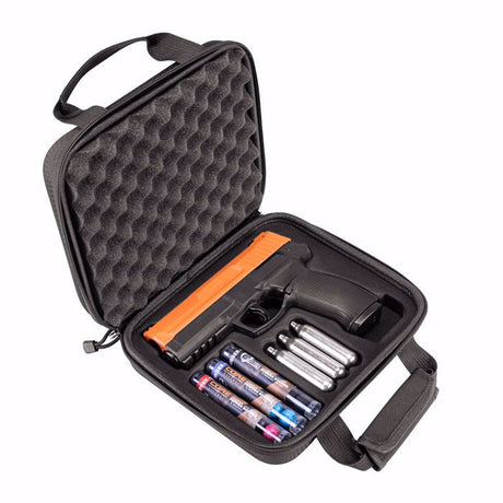 Pistola CO2 P2P Secure 68P Calibre .68 pimienta estuche vista superior