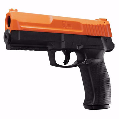 Pistola CO2 P2P Secure 68P Calibre .68 pimienta vista lateral derecha diagonal