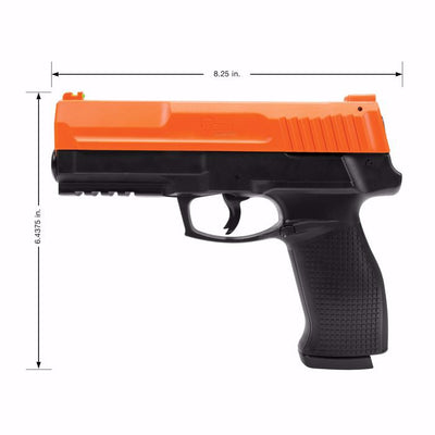 Pistola CO2 P2P Secure 68P Calibre .68 pimienta dimensiones