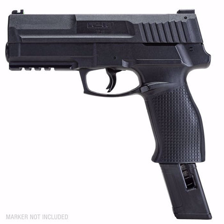 Cargador P2P Secure 68P Extendido 9 Tiros vista con pistola T4E IMPAX