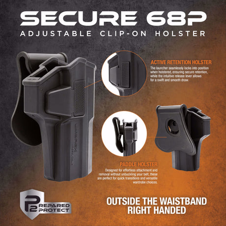 Funda Táctica P2P Secure 68P flyer