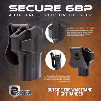 Funda Táctica P2P Secure 68P flyer