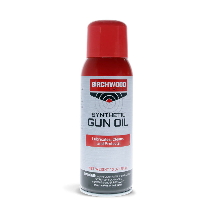 Aceite Birchwood Casey Gun Oil Sintético Aerosol 283 g - sportsguns