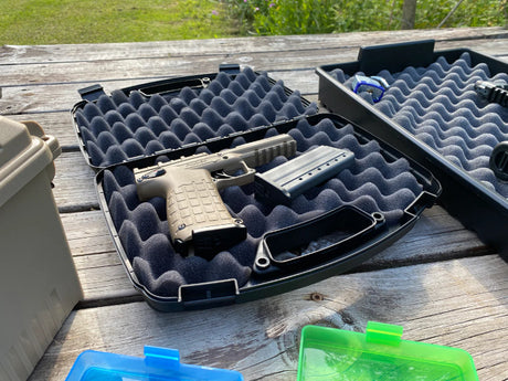 Estuche Rígido MTM Case Gard 13.1" Pistola o Revólver - sportsguns