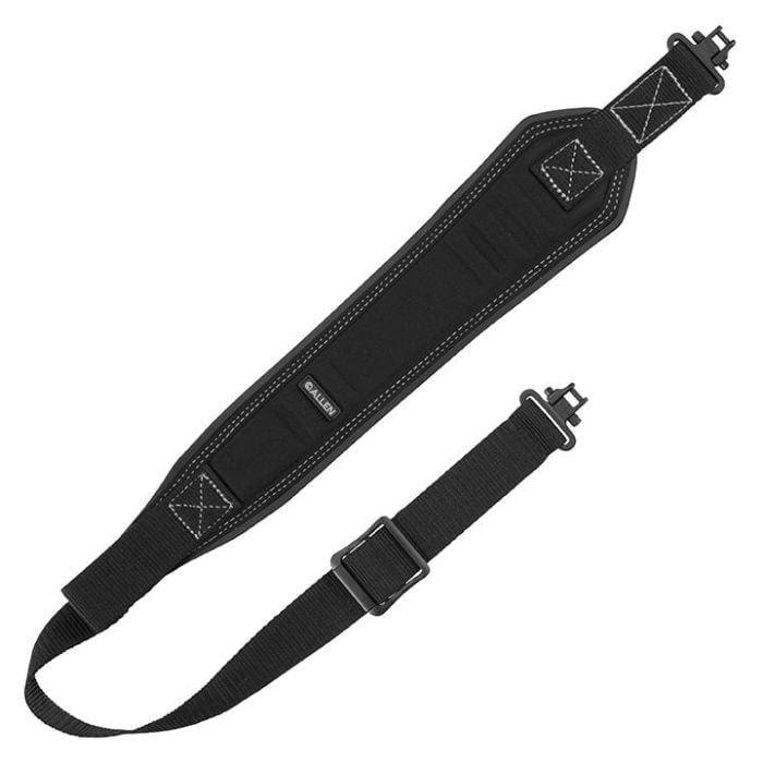 Portafusil correa Allen Glen Eagle Baktrack solo negro lona rifle - Sportsguns