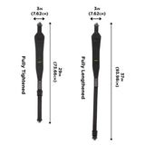 Portafusil correa Allen Glen Eagle Baktrack solo negro lona rifle - Sportsguns