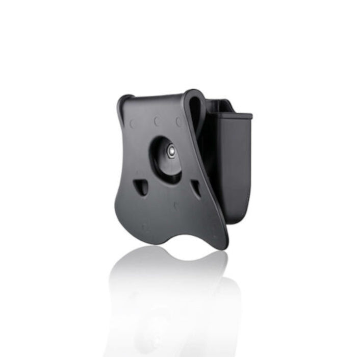 Porta Cargador Amomax Glock vista adaptador cinturon