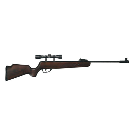 Rifle de Aire Nova Vista BB15 Commando Phantom Elite Diábolos Madera Calibre .22 - 5.5 mm Pistón de gas quebrado de cañón con mira telescopica 4x32