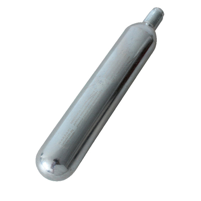 Tanque cilindro cartucho cápsulas de CO2 gas carbónico de CO2 88 Gramos Nakashi 1 Pieza - diagonal Sportsguns