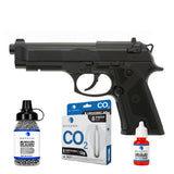 Pistola CO2 Beretta Elite II Combo con balines, cartuchos de CO2 y aceite Nakashi