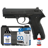 Pistola CO2 Beretta PX4 Storm Combo con estuche rígido MTM de 9.5" cerrado