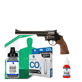 Revólver CO2 Smith & Wesson M29 Combo
