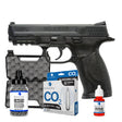 Pistola CO2 Smith & Wesson M&P 40 COMBO con estuche rígido MTM de 9.5" abierto
