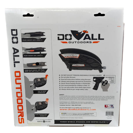 Lanzador de discos Do All Outdoors Clay Cannon - sportsguns