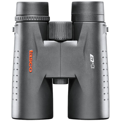 Binocular Tasco Essentials Roof 10x42 Negro vista frontal