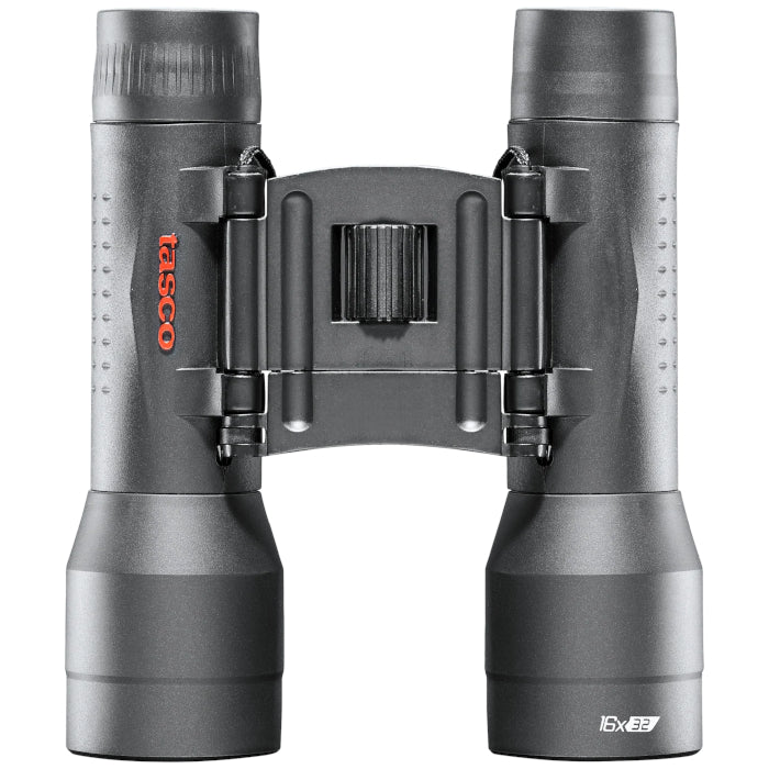 Binocular Tasco Essentials Roof 16x32 Negro vista frontal