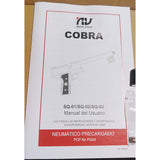 Pistola PCP Nova Vista Cobra Calibre .22 - 5.5 mm con Regulador manual