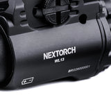 Linterna Táctica Nextorch 1300 Lúmenes vista acercamiento modelo