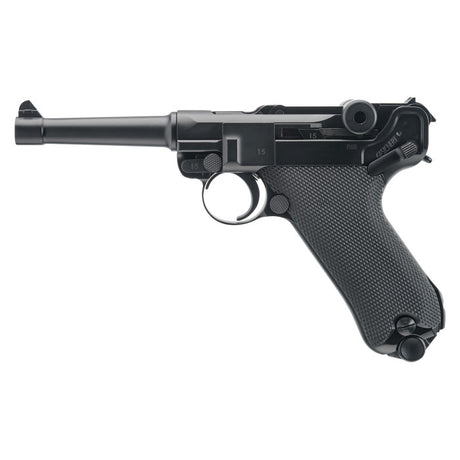 Pistola CO2 Legends P08 - Blowback replica efecto retroceso realista metal calibre 177 4.5 mm balines