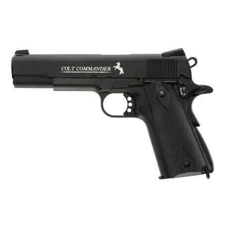 Pistola CO2 Colt Commander 1911 umarex aire replica blowback efecto retroceso realista meta calibre 177 balines