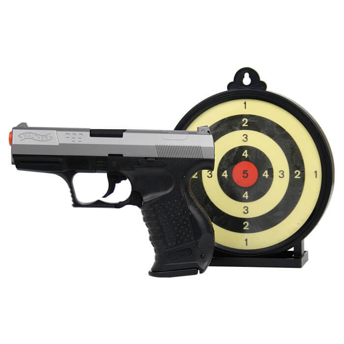 Pistola Airsoft Walther P99 Action Kit resorte aire calibre 6 mm bullets