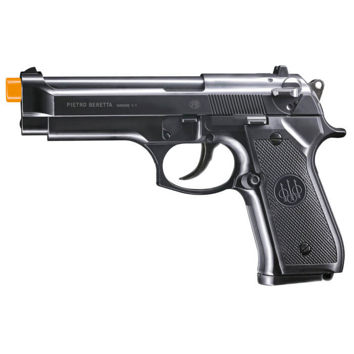 Pistola Beretta 92FS umarex airsoft resorte aire replica calibre 6 mm bullets