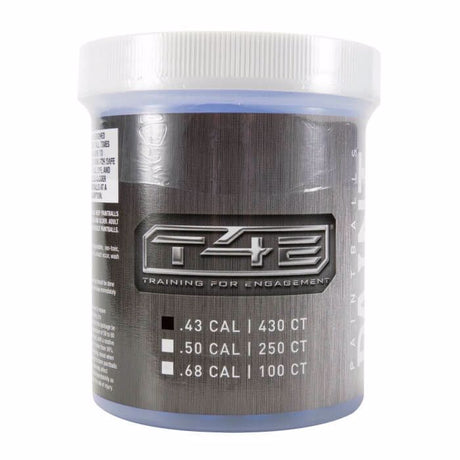 Bolitas de Pintura T4E Cal. .43 Azul 430 piezas - sportsguns