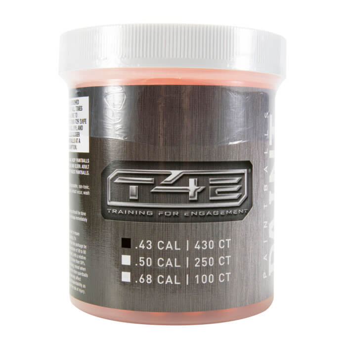 Bolitas de Pintura T4E Cal. .43 Naranja 430 piezas - sportsguns