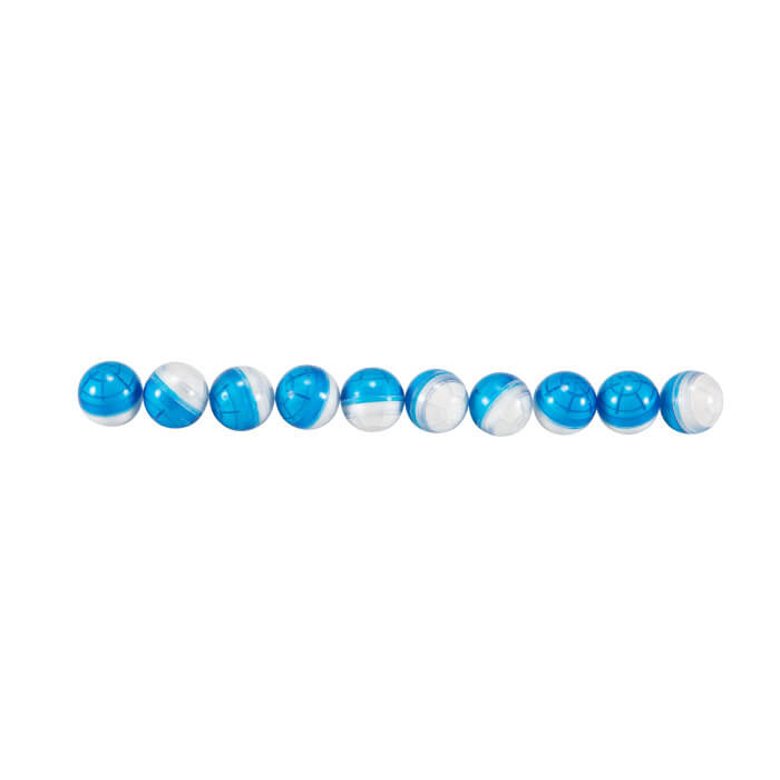 Bolitas de Pintura en Polvo TE4 P2P HDP50 Azul-Blanco Cal. .50 10 piezas