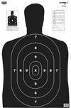 Blanco de Silueta Humana Eze-Scorer Birchwood Casey 23" x 35" Negro - Sportsguns