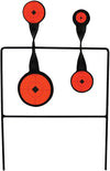 Blanco Metálico Birchwood Casey Giratorio Doble  para Rifles y Pistolas Calibre .22 - Sportsguns