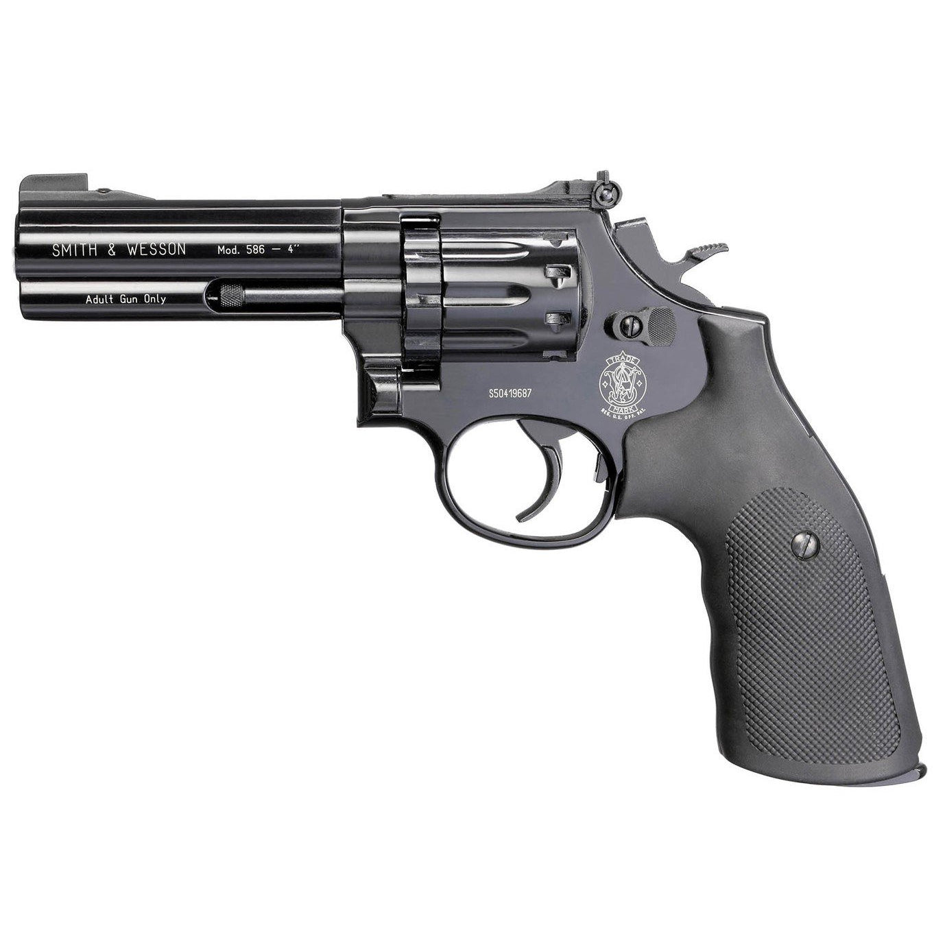 CO2 Revólver Smith & Wesson 586 - Pistola Réplica