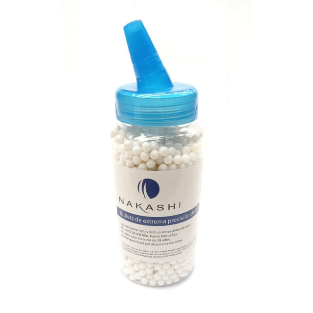Municiones de plástico Bullets Nakashi 0.12 g. 2,000